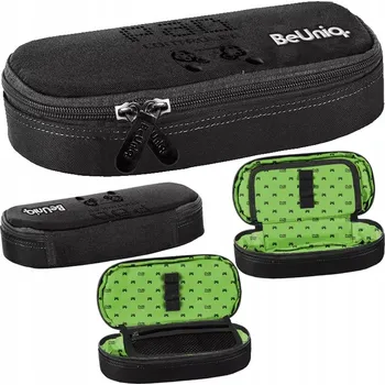 Penál ŠKOLNÍ PENÁL pouzdro tuba PASO BeUniq černý GAME PADS