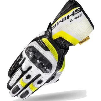 Moto oblečení Shima STR-2 černo-bílo-fluo žluté XL