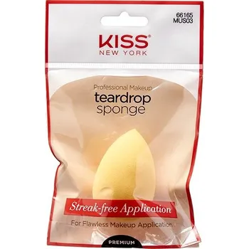 Houbička na make-up KISS Teardrop Infused make-up sponge