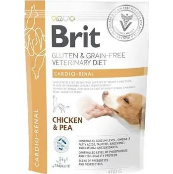 Krmivo pro psa Brit Veterinary Diets Dog GF Cardio Renal 400g