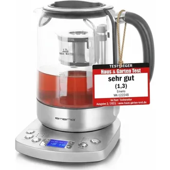 Rychlovarná konvice Rychlovarná konvice Emerio WK-122248 2200 W 1,7 l stříbrná/šedá