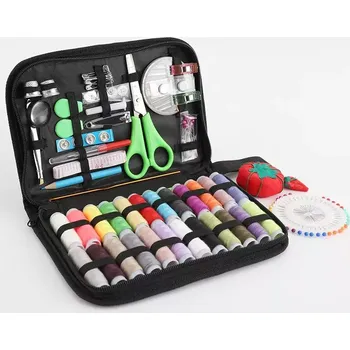 Nástroj na niť a příze Kompletní sada na šití Loren – 99 dílů v pouzdře