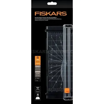 Kancelářské nůžky Fiskars Řezačka papíru SureCut A4, recyklovaná