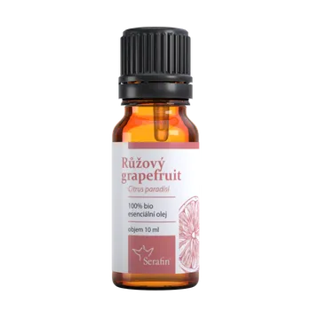Svíčka Růžový grapefruit - BIO esenciální olej 10 ml Serafin