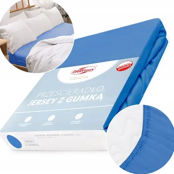 Prostěradlo Prostěradlo s gumou 80x180 elastické JERSEY 100% BAVLNA barva chrpa