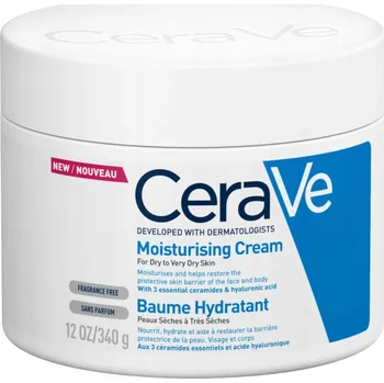 CeraVe Intenzivně hydratační balzám pro suchou a hrubou pokožku 340g + DÁREK