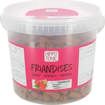 Krmivo pro koně HIPPOTONIC Pamlsky pro koně malinové 3kg