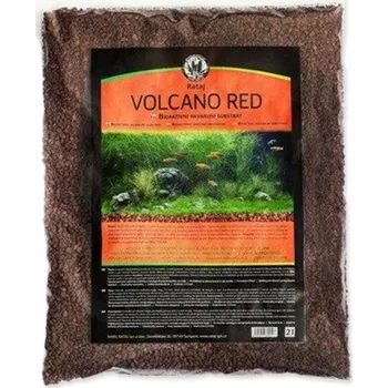 Substrát Rataj Volcano Red červený akvarijní 2l