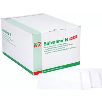 Zdravotnický materiál Lohmann & Rauscher Solvaline N savá 10 x 10 cm 150 ks