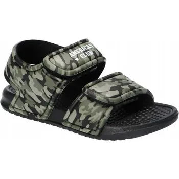 Chlapecké sandály AMERICAN CLUB NH70 SANDÁLY PĚNOVÉ SANDÁLY BLK 25