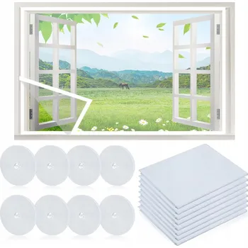 Síť proti hmyzu Moskytiéra do okna 150 cm x 200 cm