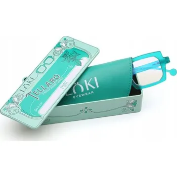 Brýle na čtení +1.0 Dioptrie LOKI - ITALY Brýle k počítači s filtrem modrého světla, brýle na čtení