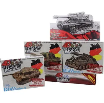 ostatní stavebnice Tank 4D skládací 8/bal