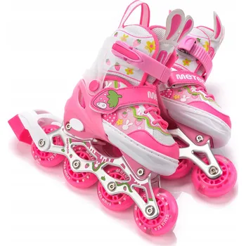 Kolečkové brusle KOLEČKOVÉ BRUSLE 4v1 VELIKOST 30-33 LED PODSVÍCENÍ
