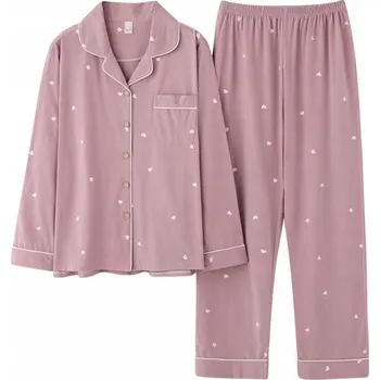 Dámské pyžamo Dámské ROZEPÍNACÍ pyžamo KOMPLET košile a kalhoty do nemocnice, sanatoria M