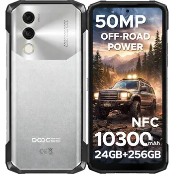 Mobilní telefon Smartphone Doogee BLADE 10 POWER 6 GB / 256 GB 4G (LTE) stříbrný
