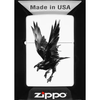 Zapalovač Benzínový Zapalovač Zippo Raven Design 60007030 kolekce jaro 2024
