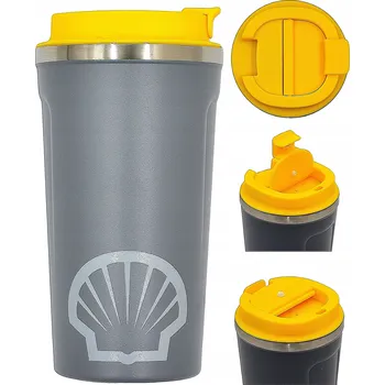 Termohrnek Termohrnek na kávu SHELL 500 ML ALPINA Nerezová Ocel Polypropylen