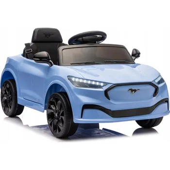 autíčko AUTO NA AKUMULÁTOR FORD MUSTANG MACH-E, ELEKTRICKÉ AUTO 24V, DÁLKOVÉ OVLÁDÁNÍ, MODRÉ