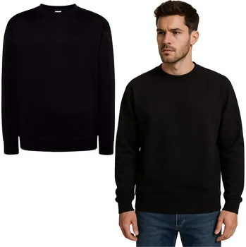 Pánská mikina Specto pánská mikina bez kapuce, černá, velikost L