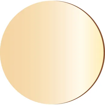 Zrcadlo Zrcadlo zrcadlo zlaté 3 mm, kruh, 20x20 cm dekorace