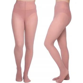 Dámské punčochy Punčocháče Markal Hladké Zateplené Růžové 280 DEN M/L