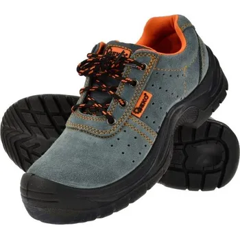 Pracovní obuv Ochranné pracovní boty semišové model č.3 vel.45 GEKO