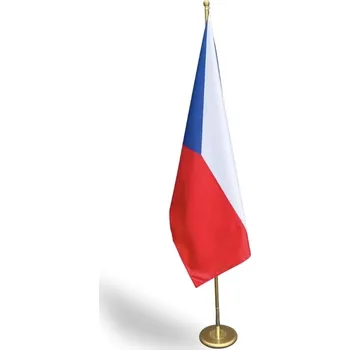 Vlajka Tištěná vlajka České republiky interiérová Alerion