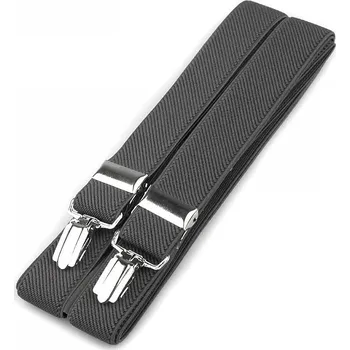 Kšandy Šle šíře 2,5 cm délka 125 cm, velké, 11 šedá