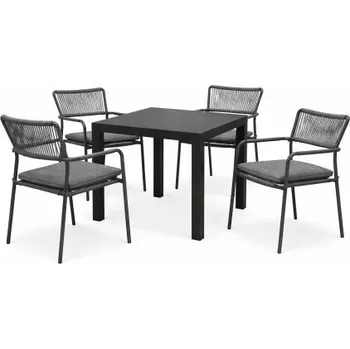 Zahradní sestava Doppler MADRI – zahradní hliníková souprava 4+1