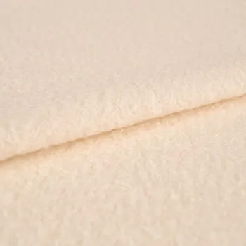 Kabátovina soft Bouclé barva ecru