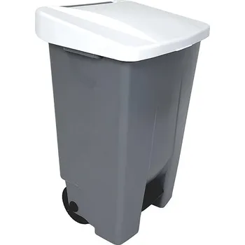 Odpadkový koš Denox Gastro 23400 120 l bílý/šedý