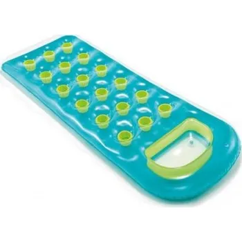 Intex 59895 Nafukovací léhátko s oknem, Modré 188x71 cm