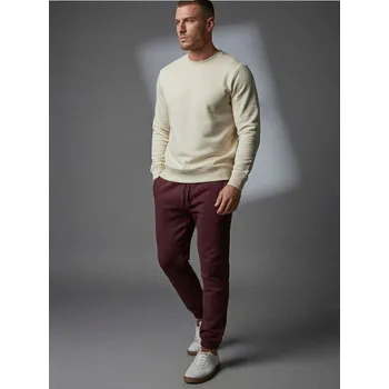 Pánské kalhoty Sinsay - Teplákové joggery - kaštanová - 567HL-83X - 567HL-83X-XL