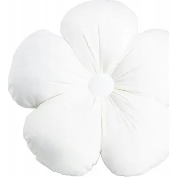 Polštář Polštář LOERI ecru ve tvaru květiny 40 cm HOMLA