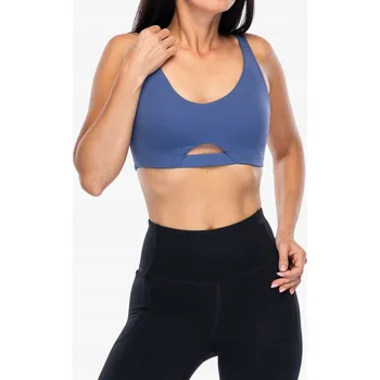 Dámské spodní prádlo Sportovní podprsenka Patagonia Maipo Low Impact Adjustable Bra - current blue XS