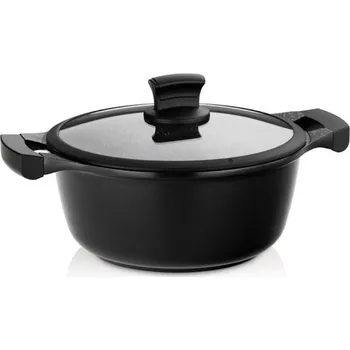 Hrnec KELA Kastrol s nepřilnavým povrchem a poklicí STELLA NOVA 24 cm KL-12219