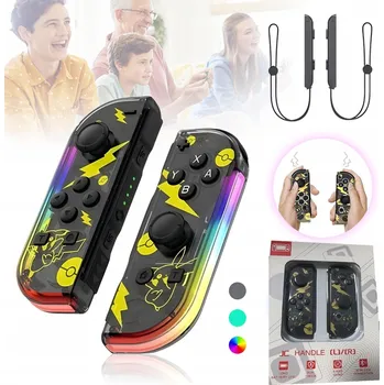 Gamepad Bezdrátový ovladač pro konzoli Nintendo Switch, žlutý