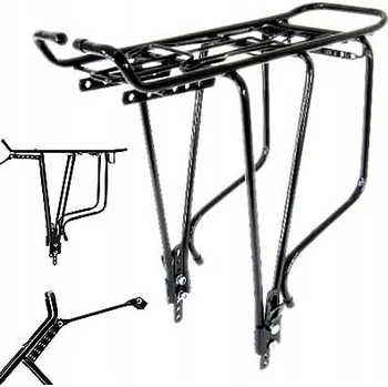 nosiče na kolo NOSIČ NA KOLO 26/28 NASTAVITELNÝ PRO BRAŠNY ČERNÝ