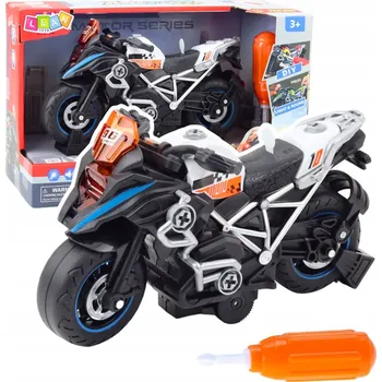 ostatní stavebnice Závodní Motorka ke Sestavení – Stavebnice pro Kutily DIY se Zvuky