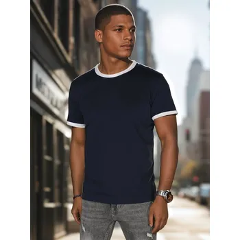 Pánské tričko Tshirt Pánské tričko basic RX5659 Barva: Tmavě Modrá, Velikost: 2XL