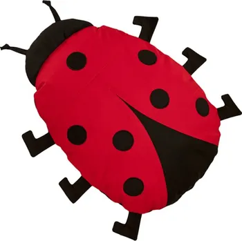 Dekorativní polštářek CEDR Polštář beruška 57x40cm (Polštář ve tvaru berušky)