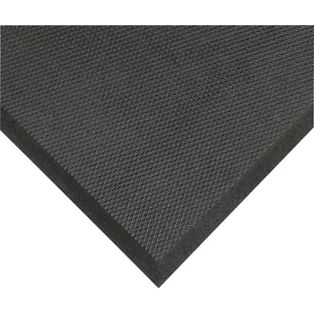 Rohožka Flomat Černá protiúnavová olejivzdorná rohož Posture Mat - 177 x 60 x 1,9 cm
