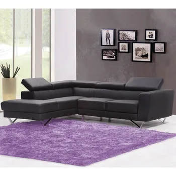 Obraz Shaggy Strado Koberec do obývacího pokoje s fialovým květinovým vzorem 120x160 (světle fialový), STRADO