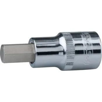 Gola hlavice KS Tools Nástrčný ořech s bitem 1/2" CHROMEplus, vnitřní šestihran, krátký, 7 mm 918.1607