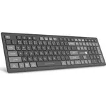 CONNECT IT kancelářská klávesnice MultiDevice, Bezdrátová, CZ + SK, šedá CKB-5060-CS