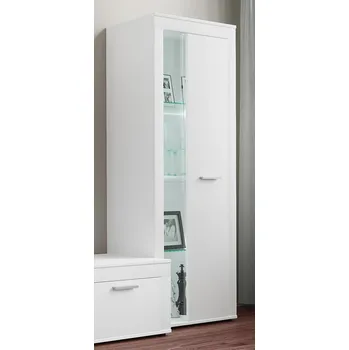 Komoda VCM Vitrína Usilo, bílá 487179