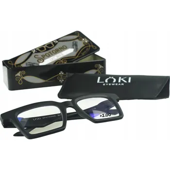 Brýle na čtení +2.0 Plusy LOKI - ITALY Brýle k počítači Blue Block brýle na čtení