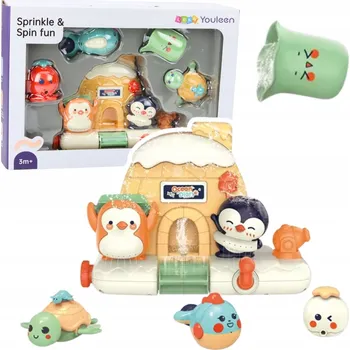 Hračka pro nejmenší SADA HRAČEK DO VANY PRO MIMINKA INTERAKTIVNÍ MOŘSKÁ ZVÍŘÁTKA