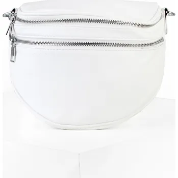 Kabelka Jessica Bags Bílá ledvinka 518WH Velikost: UNI